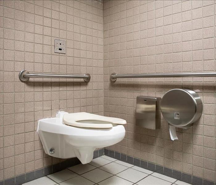 Image of a commercial restroom
